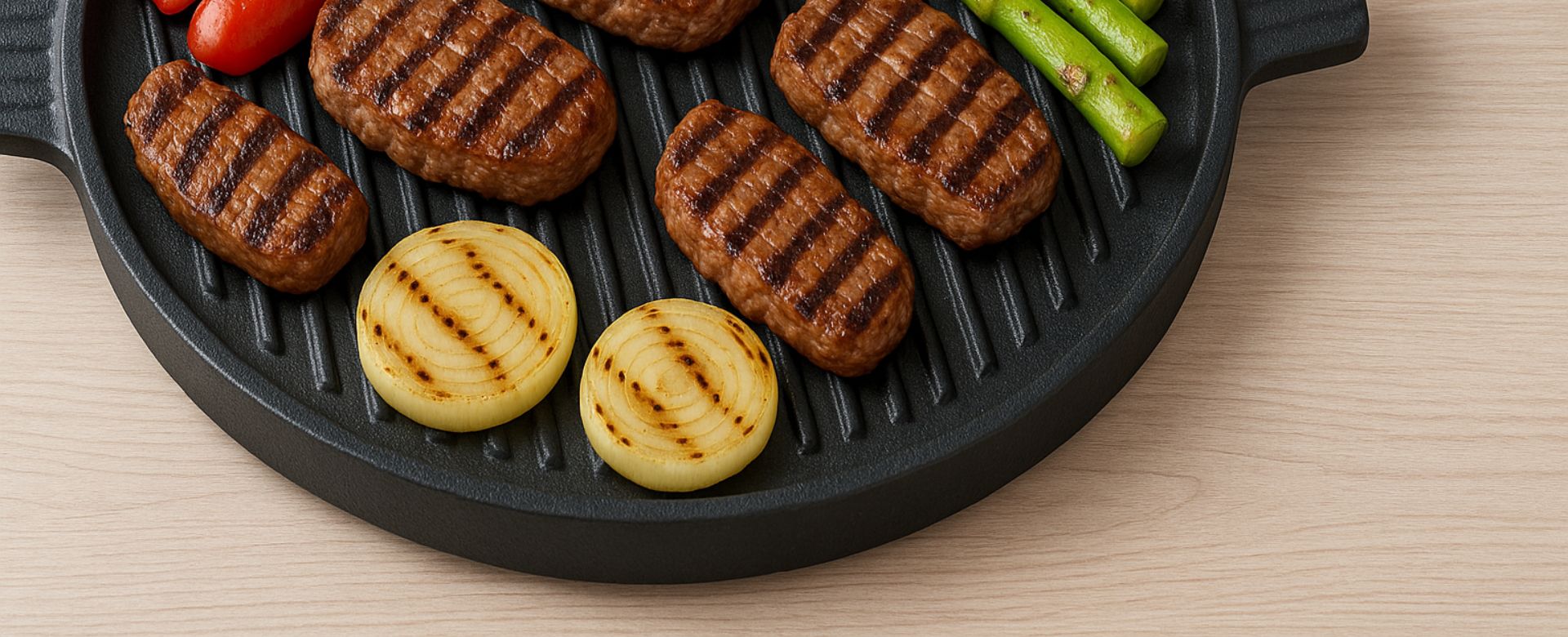 Żeliwna płyta grillowa do gotowania